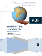 Geografia Modulo I Bimestre 2âº Ano Secundaria