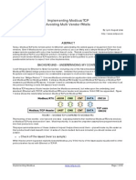 Implementing Modbus/TCP Avoiding Multi-Vendor Pitfalls: o o Check Off The Issues! (Here's A Sample)