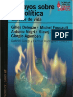 Giorgi, Gabriel y Rodriguez, Fermin (Comps.) - Ensayos Sobre Biopolitica