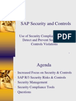 SAP Security and Controls: Use of Security Compliance Tools To Detect and Prevent Security and Controls Violations