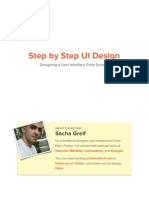 Step by Step UI Design