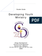 Developing Youth Ministry Student Course Book