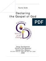 Declaring The Gospel of God Instructor Book