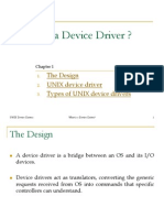 Unix Device Drivers