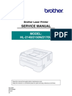 Brother hl-2140, hl-2150n, hl-2170w Service Manual