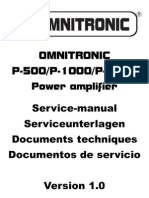 Omnitronic p-500 1000 1500