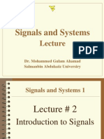 Signals and Systems 