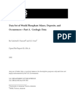 Data Set of World Phosphate Mines, Deposits, and Occurrences-Part A. Geologic Data