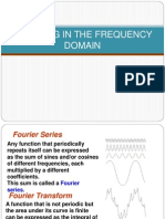 Filtering in The Frequency Domain