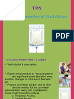 Total Parenteral Nutrition