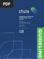 Design of Chute Spillway