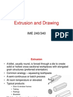 Extrusion and Drawing