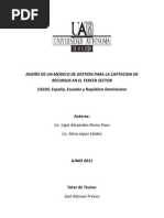 Diseñando Un Modelo de Gestión para La Captación de Recursos (MGCR)