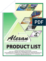 Alexan Prodlist2012