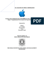 A Strategic Analysis of Apple Corporation