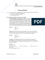 Factoring Methods