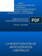 Antecedentes Laborales y Admanistración Socioeconomica - Mariana