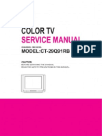 Schematic TV LG CT 29q91rb