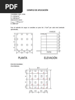 Ejemplo Diseño de Losa de Cimentación