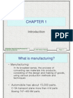 Manufacturing Processes For Engineering