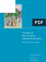 The Role of The Insurance Industry Association: Brad Smith and Diana Keegan