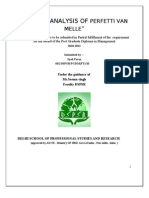 Market Analysis of Perfetti Van Melle PDF