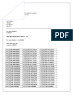 Numerical Methods Program