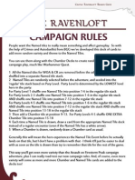 Campaign Rules For Dungeons and Dragons Castle Ravenloft Wrath of Ashardalon Legend of Drizzt Adventure System