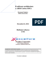 Excelfore Ethernet AVB Software Architecture On ARM Cortex SOCs