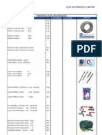 Lista de Precios Por Mayor