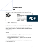 Financial Management - Cost of Capital