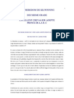 Excellent Chevalier Adepte Prince de La RC PDF