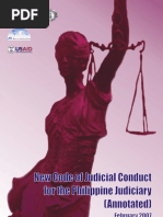 New Code of Judicial Conduct Annotated