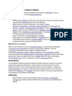 Monoamine Oxidase Inhibitors