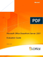 Office Share Point Server-2007 Evaluation-Guide