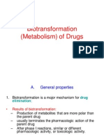 Biotransformation of Drugs