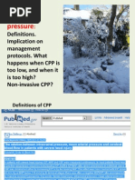 Cerebral Perfusion Pressure