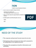 Capital Structure Power Point Presentation