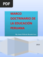 1 Marco Doctrinario de La Educación P Peruana