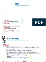 Learning Organization of Exco