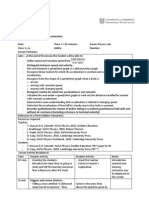 IGCSE Physics Lesson Plan