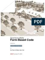 Final Draft of Town of Malta Form Based Code