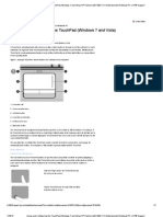 Using and Configuring The Touchpad (Windows 7 and Vista)