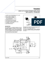 Datasheet TDA2052