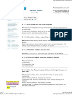 Chapter 11 - Network Models - Operations Research