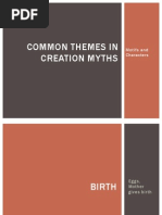 Common Themes in Creation Myths