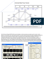 SAP2000+Cold Formed+Steel+Truss