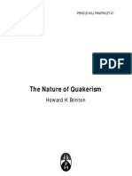 Brinton The Nature of Quakerism