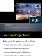 Landing Gear, Aircraft Fuel Systems - Lec 4