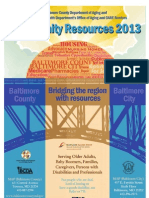 Baltimore City Health Department Community Resource Guide